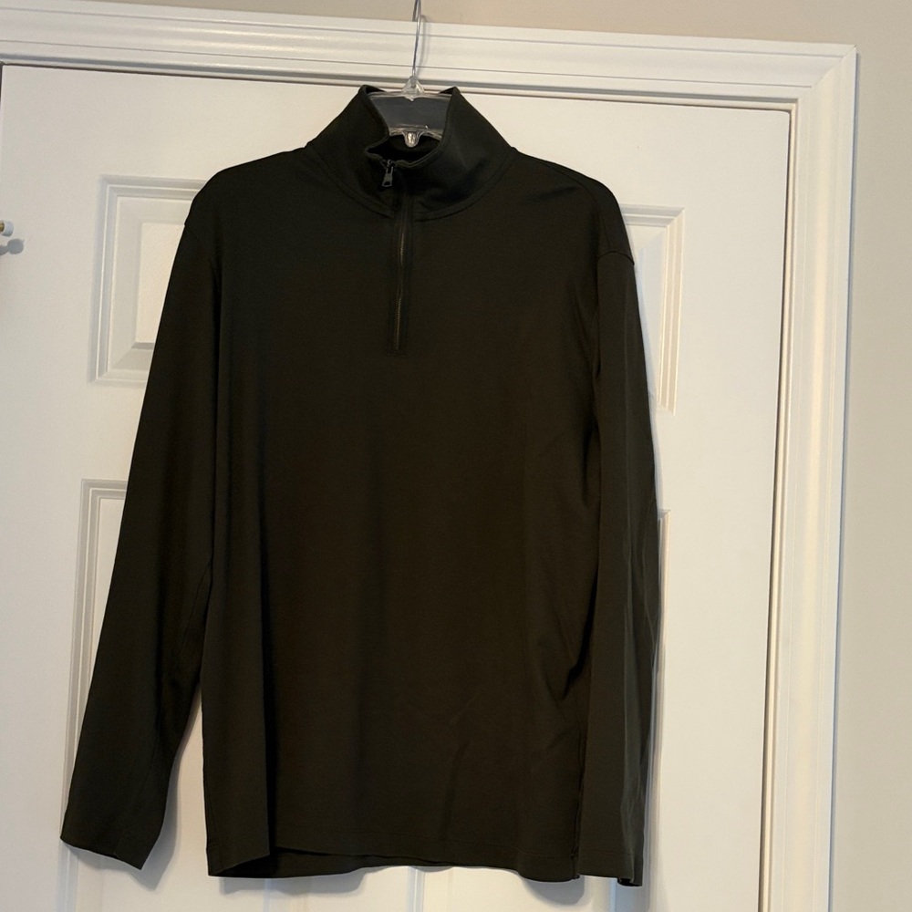 Banana Republic Long Sleeve Quarter-Zip Pullover